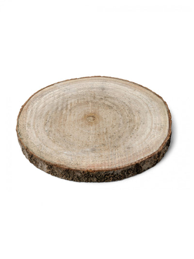 Rondin de bois naturel pour décoration avec écorce