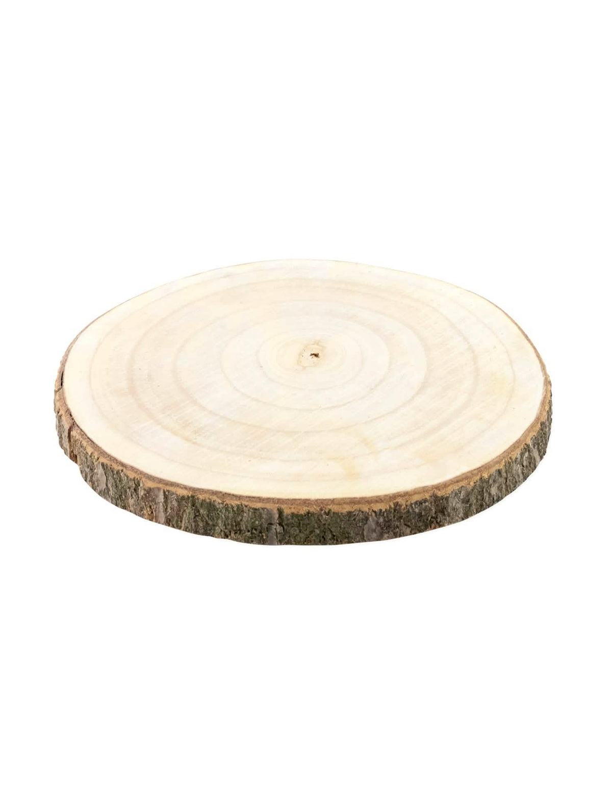 Buștean de lemn natural pentru decorarea nunții