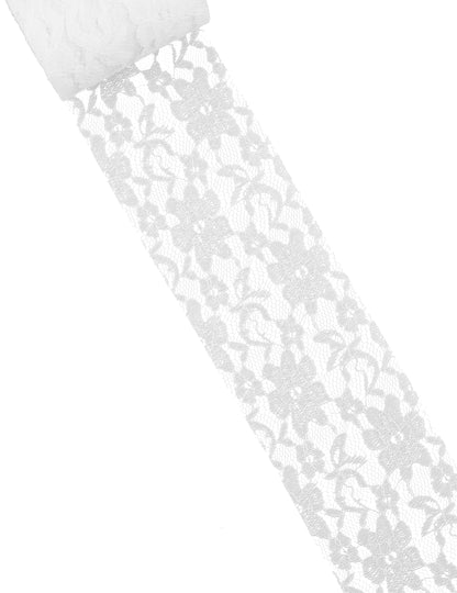 Rouleau dentelle vintage pour décoration blanc