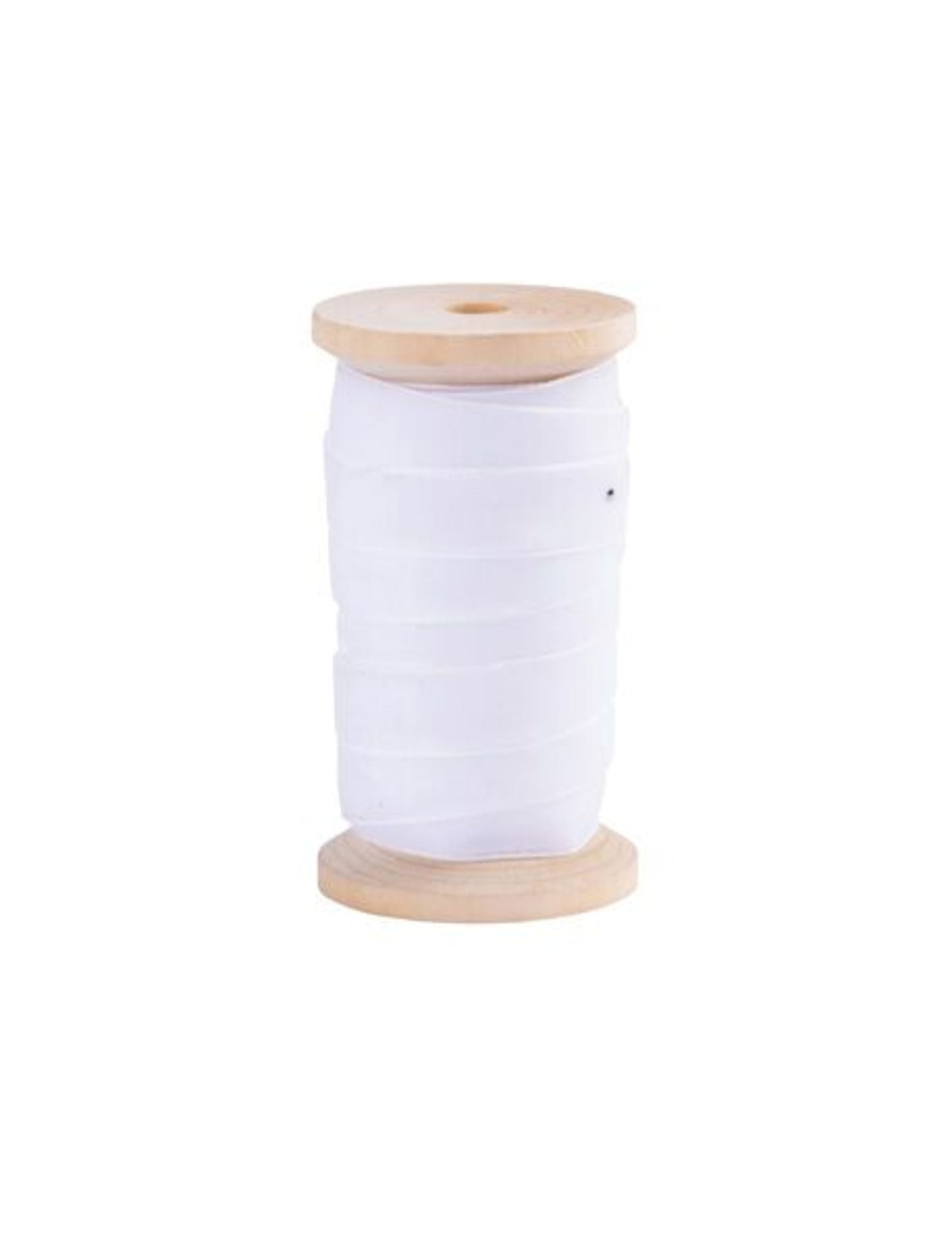 Ruban en velours pour décoration blanc