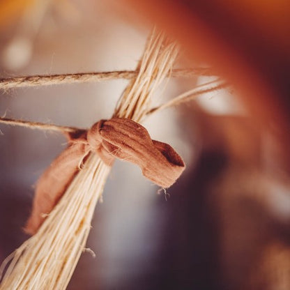 Panglică de tifon din bumbac roz vechi 4.5 cm x 3 m, stil boem