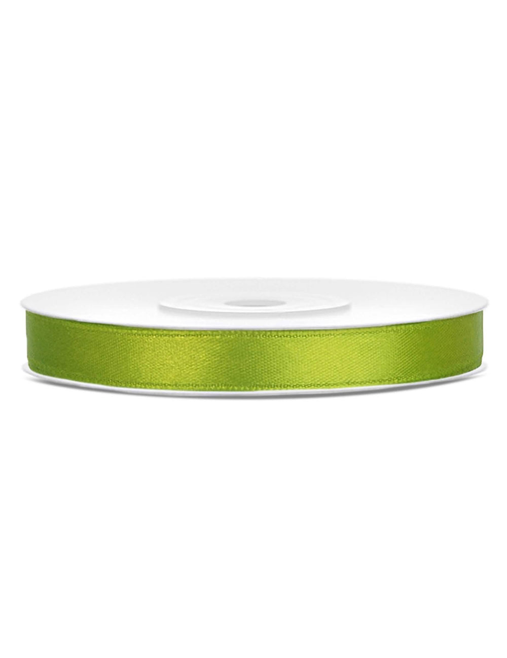 Panglică din satin de decor pentru activități creative verde măr