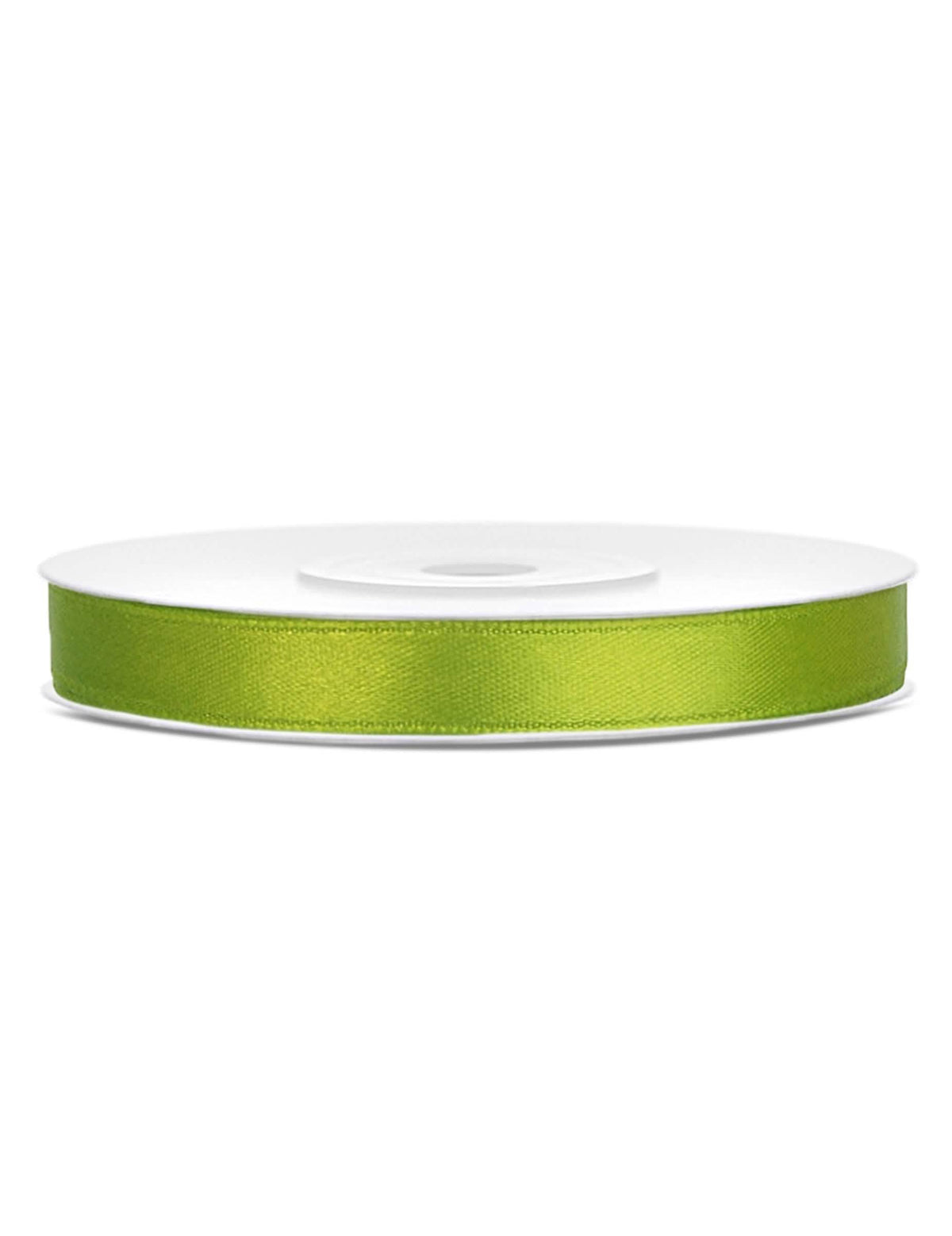 Panglică din satin de decor pentru activități creative verde măr