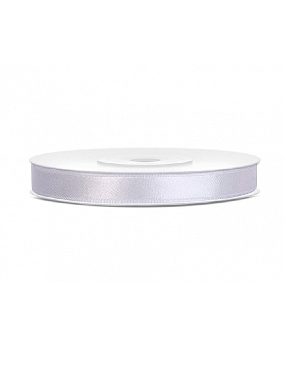 Ruban satin blanc pour décoration blanc
