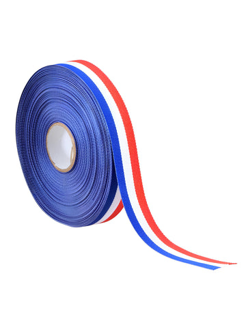 Panglică tricoloră Franța 2 cm x 10 m 