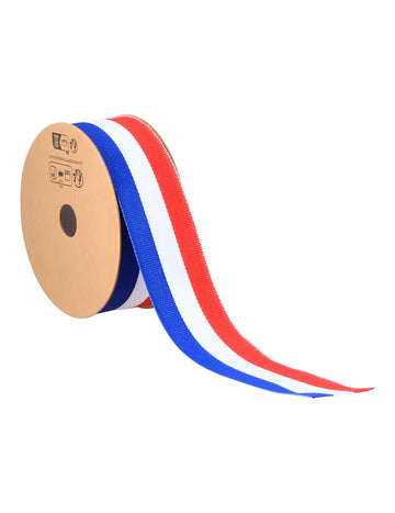 Panglică tricoloră Franța 3 cm x 10 m 