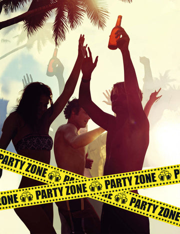 Panglică de petrecere în zonă de 6 m