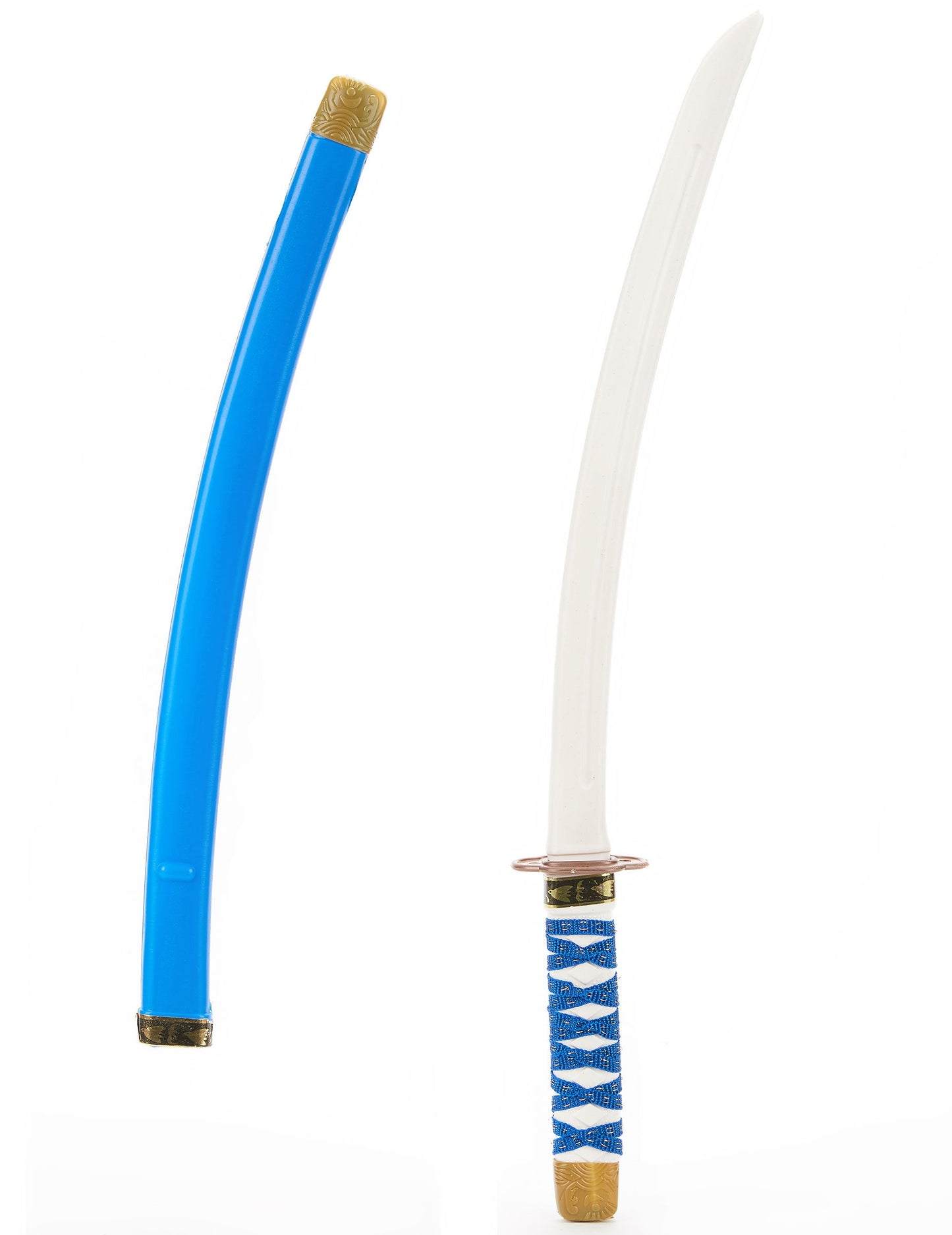 Sabre de Ninja pour enfant bleu en plastique
