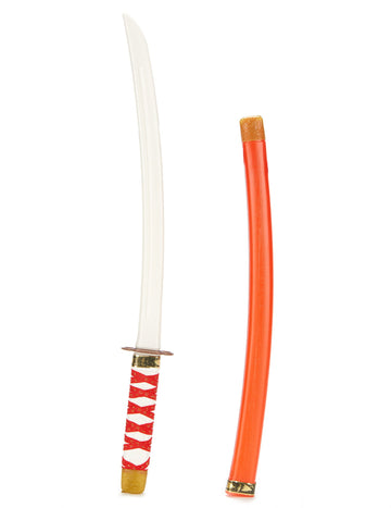 Ninja Saber în copilul roșu din plastic