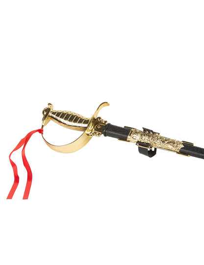 Détail de la poignée et de la garde du sabre républicain pour adulte