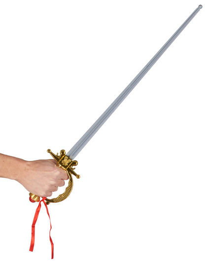 Mânecă de aur Republican Saber în plastic pentru adulți 66 cm
