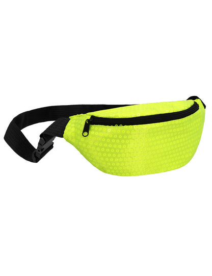 Geantă de banană galbenă fluo