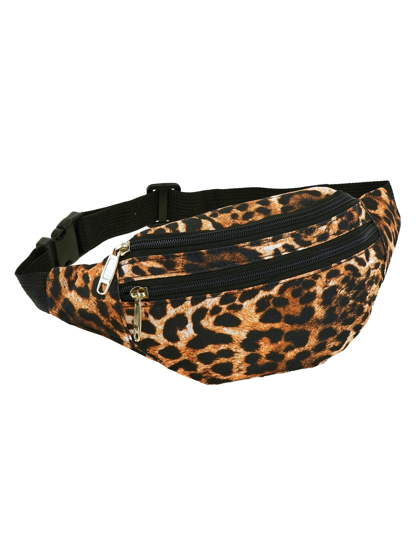 Borsetă cu imprimeu de leopard