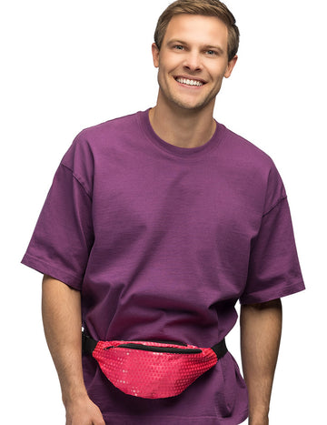 Geantă de banane roz fluo