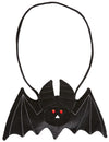 Sac chauve-souris Halloween pour adulte noir avec yeux rouges