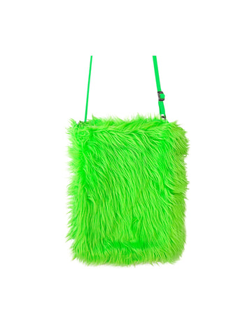Geantă de jucărie verde fluo