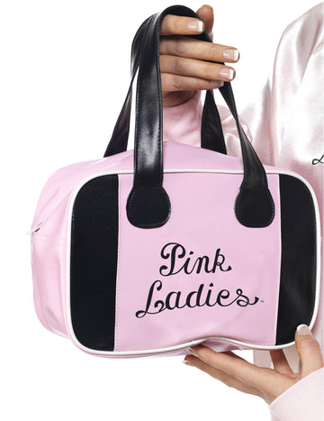 Sac Pink Ladies Grease pour femme rose et noir