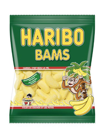 Haribo Banana Candy Bag - 120 g