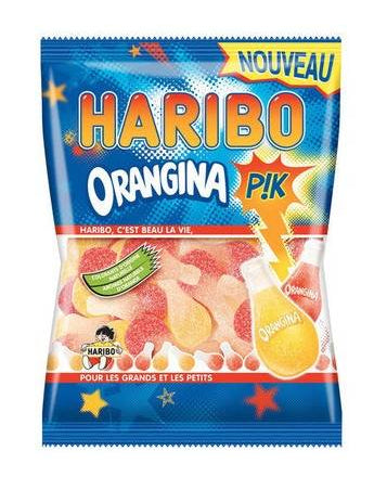 Bag de bomboane Haribo Orangina Pik - 120 g
