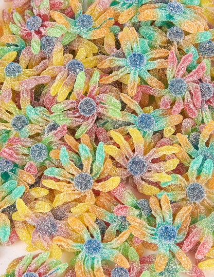 Bonbons poulpes multicolores acidulés