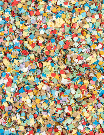 Punga cu confetti colorate pentru petrecere 100 de grame