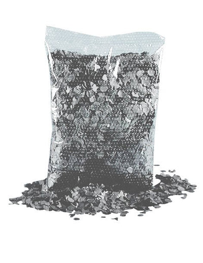 Sachet de confettis gris foncé 200g