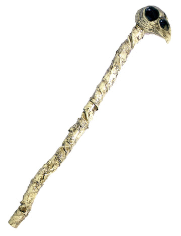 Sceptre crâne corbeau médecin de la peste luxe