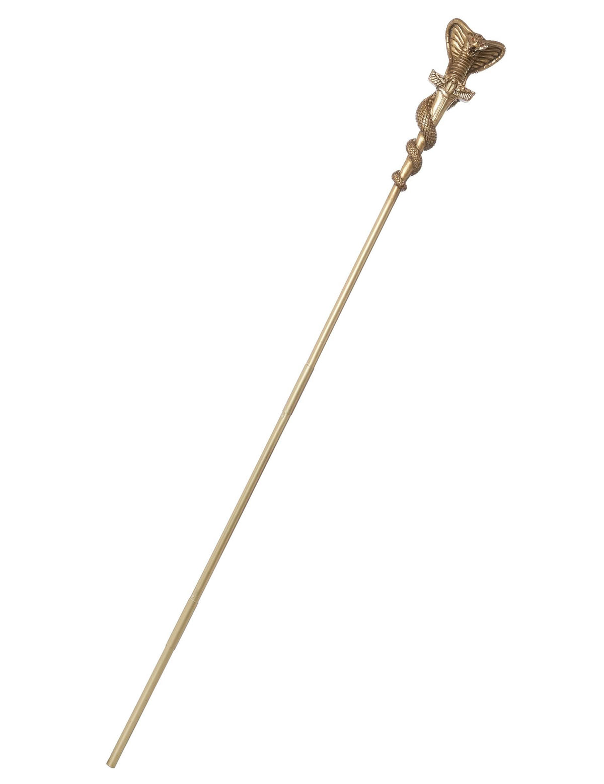 Sceptru egiptean cobra lux pentru adult auriu