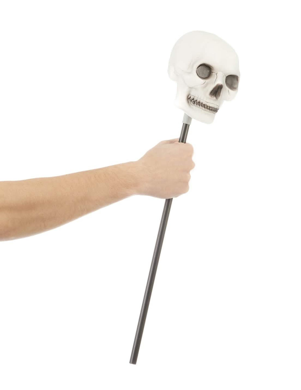 Punerea în scenă a sceptrului cap de mort halloween