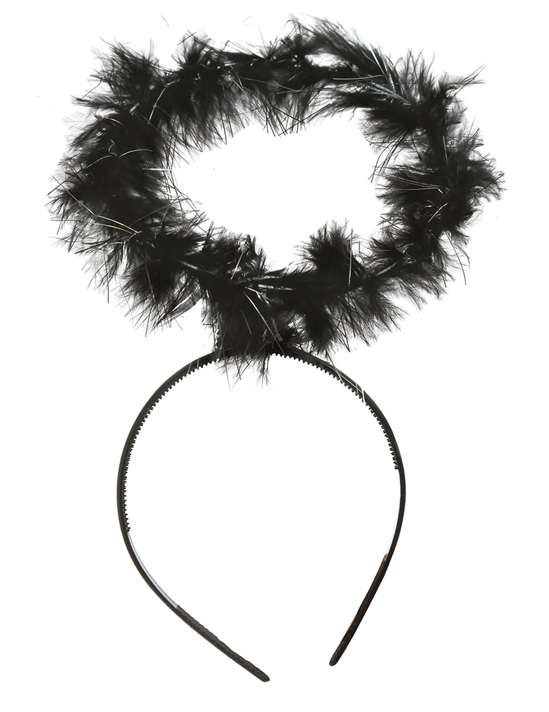 Vue d'ensemble du serre-tête auréole noire pour adulte