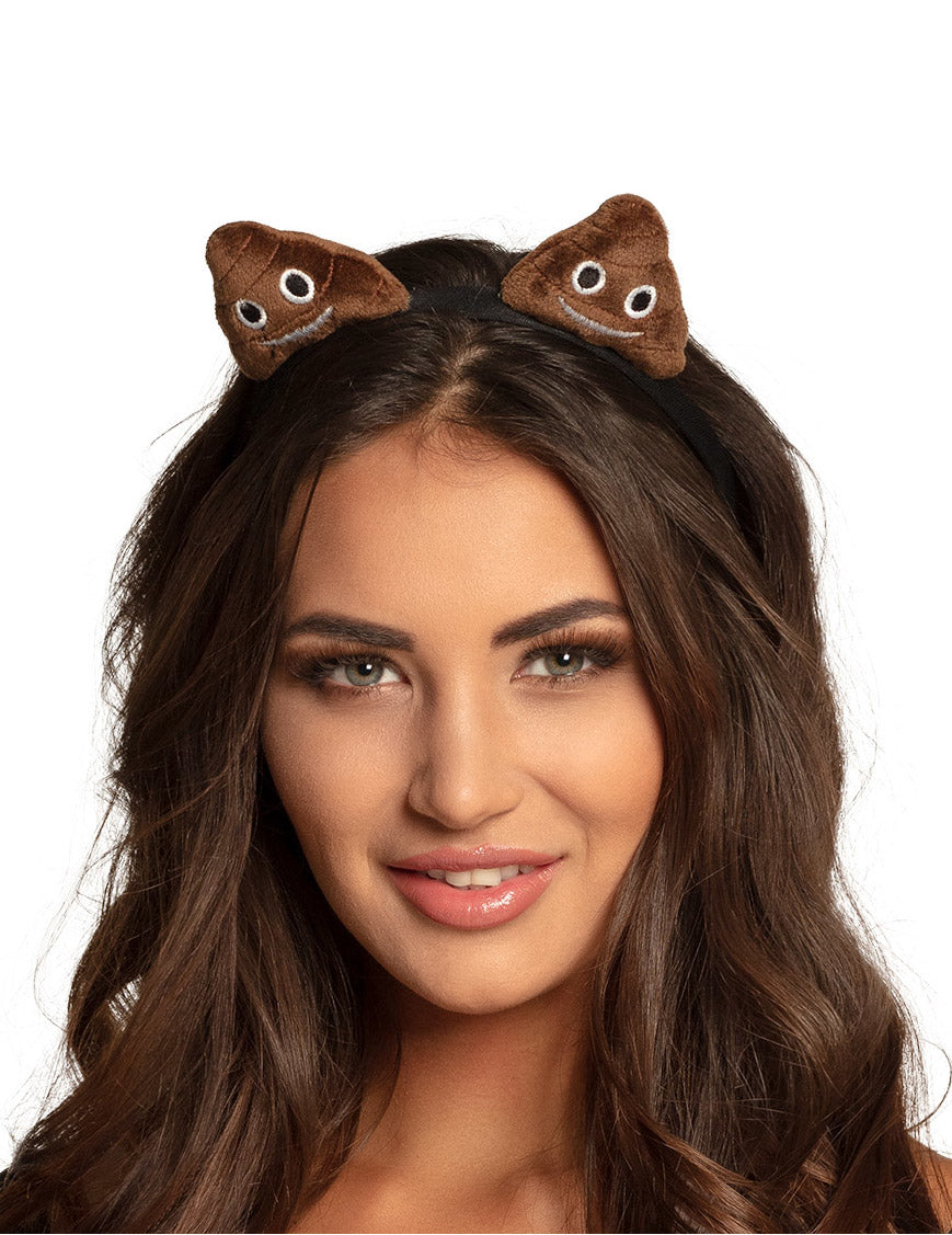 Vue portée du serre-tête caca