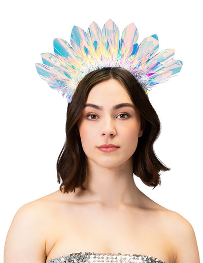 Diademă luminoasă holografică