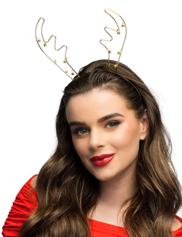 Banda metalică din reni cu clopote pentru adulți