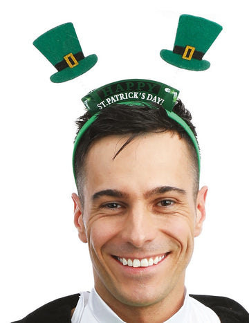 Bandă de păr pentru adulți de Ziua Sfântului Patrick