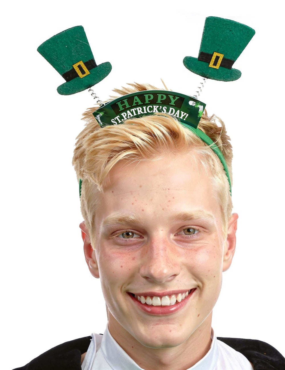 Vue de face du serre-tête St Patrick's day