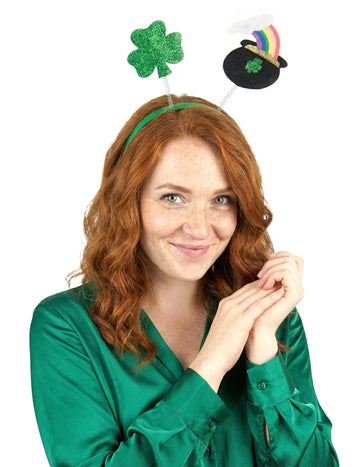 Bentiță cu trifoi și ceaun pentru Ziua Sfântului Patrick 