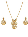 Set bijoux romaine pour adulte doré
