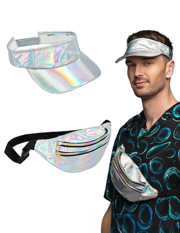 Set de accesorii ale festivalului holografic