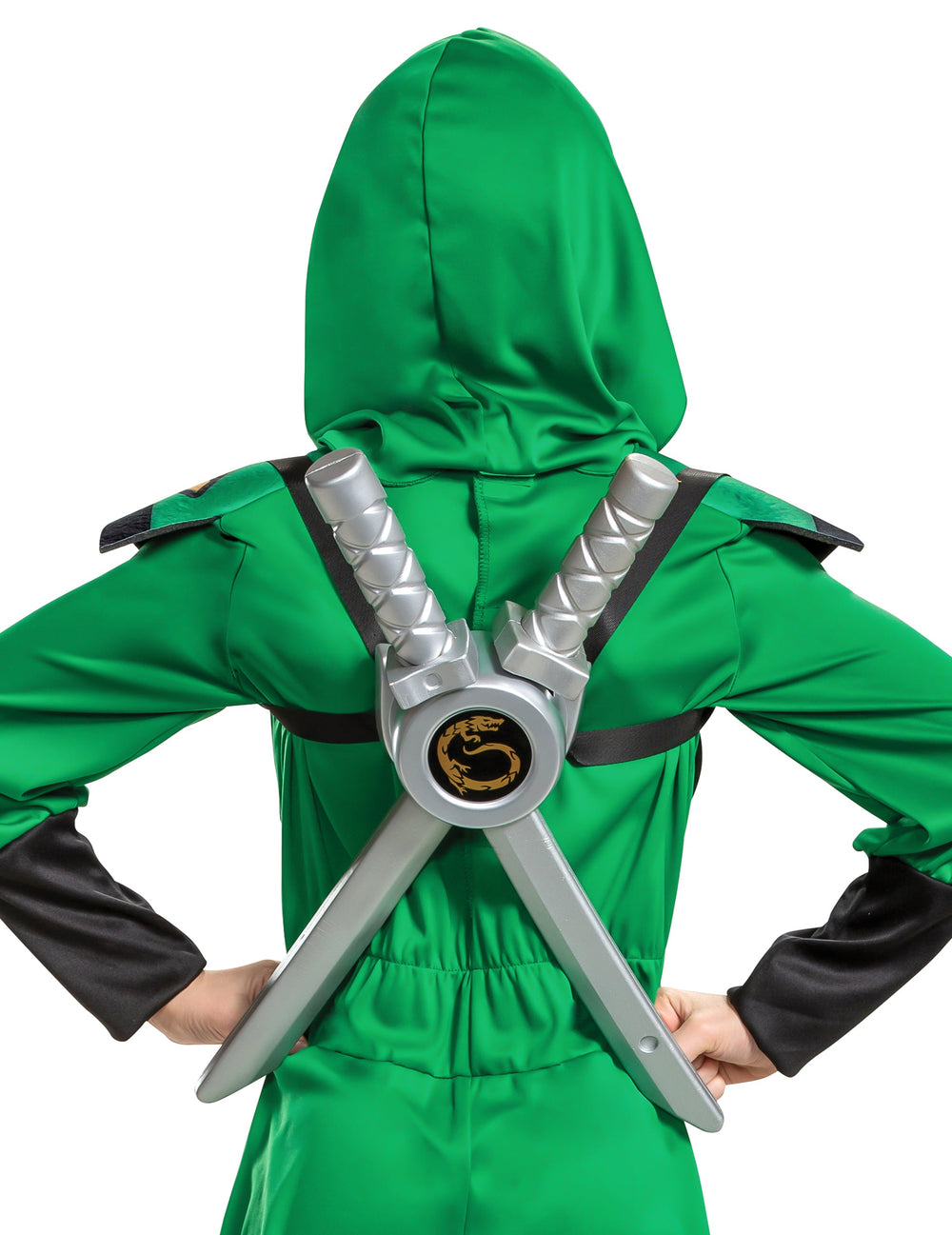 Vue de dos du Set d'épées Ninjago™ pour enfant