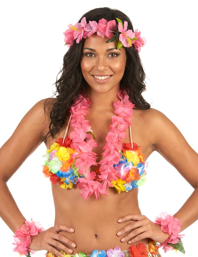 Set de Hawai Pink Adult