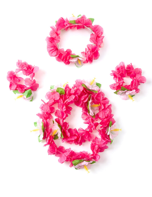 Set de Hawai Pink Adult