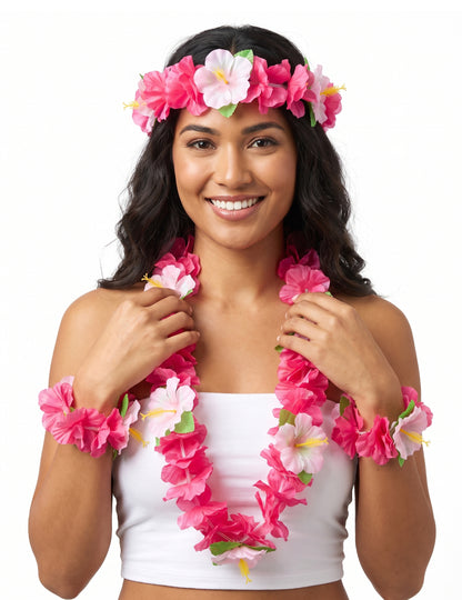 Set de Hawai Pink Adult