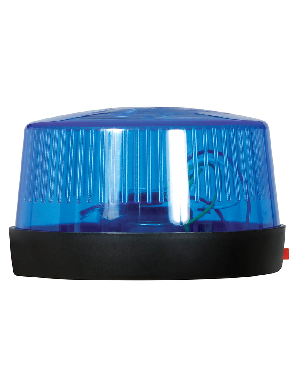 Vue de profil de la sirène lumineuse de police