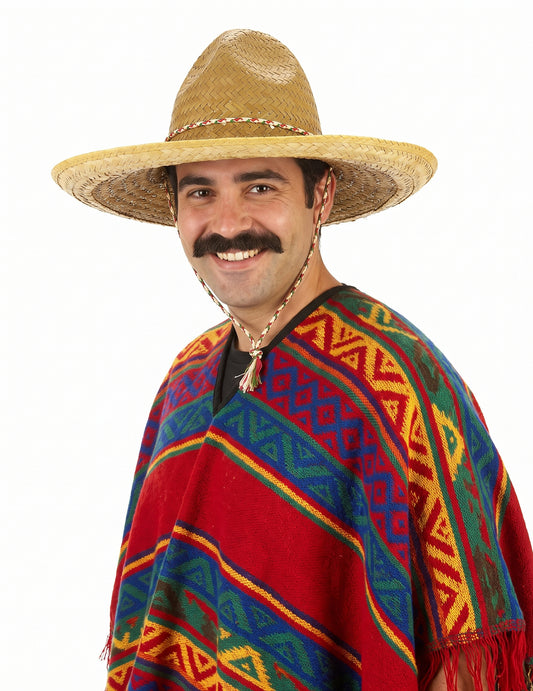 Adult galben sombrero mexican