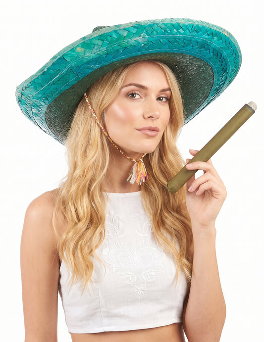 Adult verde sombrero mexican