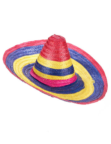 Sombrero multicolor adult 50 cm