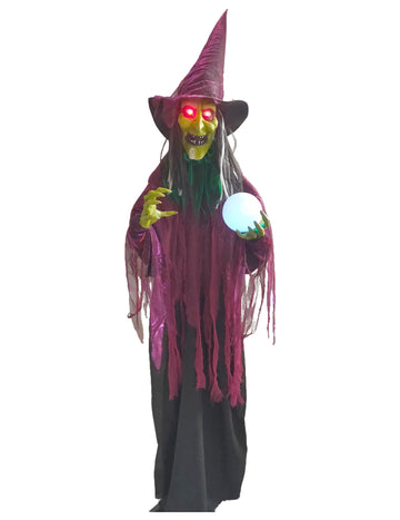 Sorcière maléfique animée - 168 cm