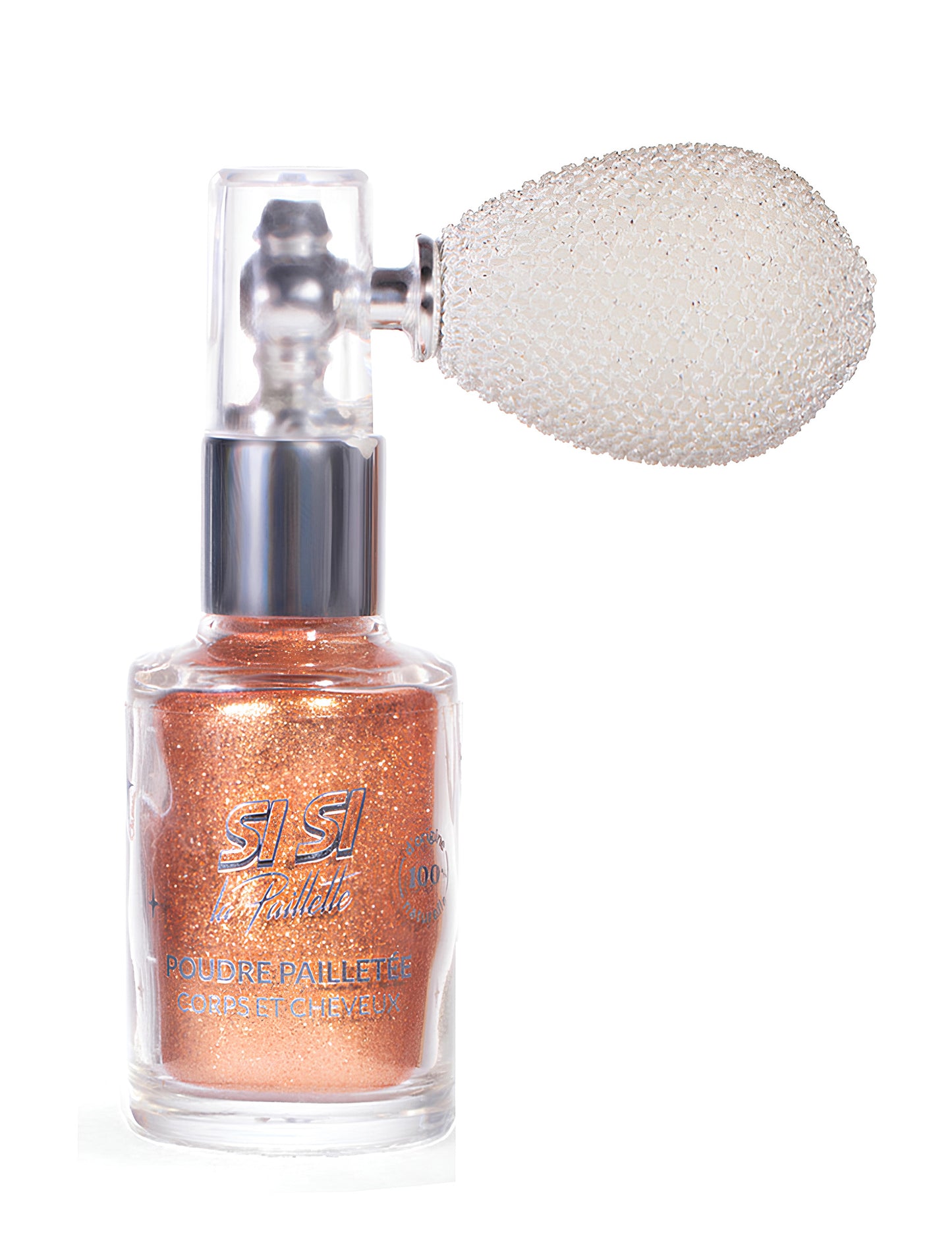 Spray pudră cu sclipici auriu Si si la paillette 15 ml 