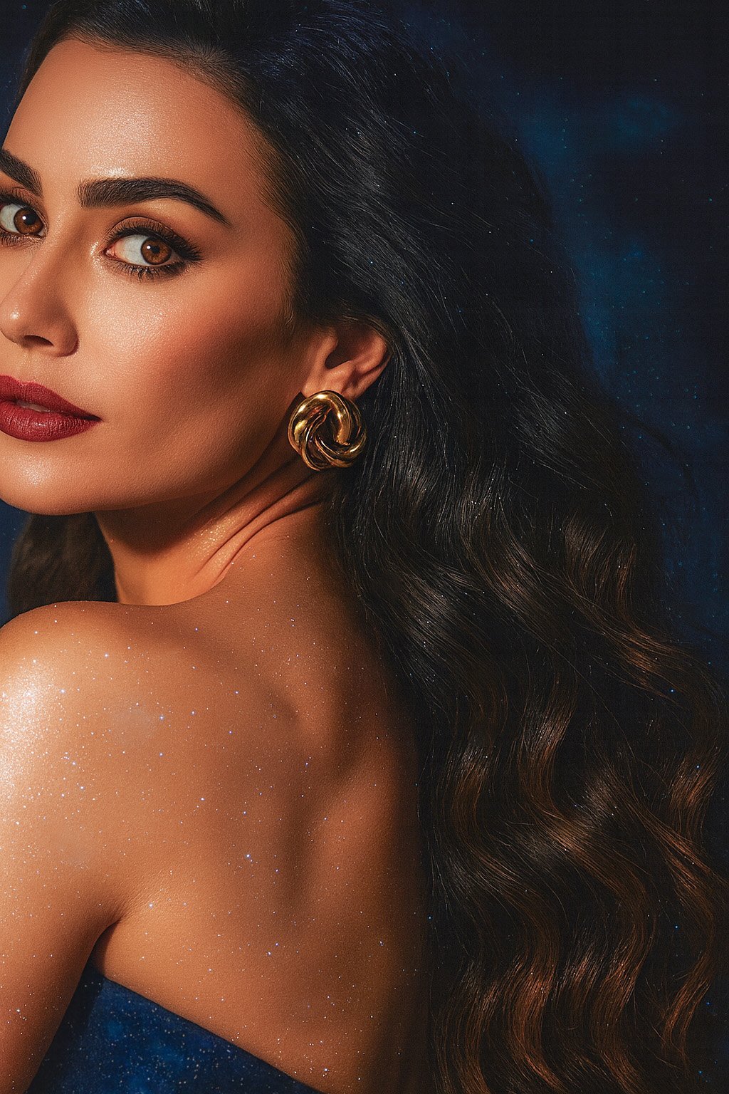 Spray pudră cu sclipici holografic Si si la paillette 15 ml 