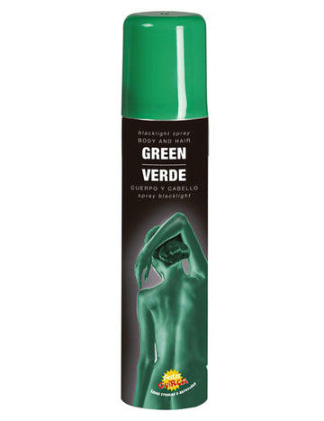 Glitter Body Spray Green 75 ml